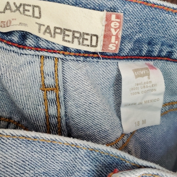 Levi's jeans 550 relaxed tapered 18 vintage - Picture 4 of 5